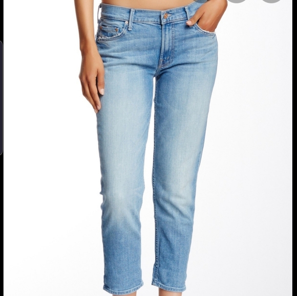 MOTHER Denim - Mother denim the dropout tourist trap crop jeans